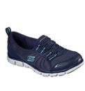 Sketchers Air Cooled Memory Foam Slip On Flex Fit Shoes Women's Size 9 Blue