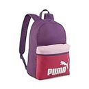 PUMA Phase Backpack Colorblock Zaino, Crushed Berry-Garnet Rose-Pink Lilac, OSFA Adulti Unisex