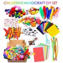 Kids Arts Handicrafts Kit Supplies DIY Crafting Collage Arts Set DIY Art Decor.