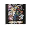 Aquemini Poster Outkast Poster Canvas Poster Wall Decorative Art Painting Living Room Bedroom Decoration Gift Unframe-style12x12inch(30x30cm)