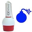 ProMarking ezballstamp Golf Ball Stempel Marker, Blue Bomb