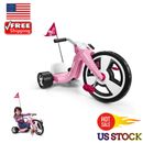 Big Flyer Sport Chopper Tricycle 16" Front Wheel Kids' Bikes Riding Toys Pink