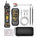 Serplex® Network Cable Tester, Networking Analyzer RJ45 RJ11 Multi-Function Wire Tracker and Circuit Tester with Earphone for Cable Collation, Network & Telephone Line Test