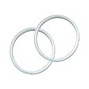 Instant Pot 2-Pack Sealing Ring 8-Qt, Inner Pot Seal Ring, Electric Pressure Cooker Accessories, Non-Toxic, BPA-Free, Replacement Parts, Clear