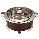 JAYPEE Jazz Plastic Modern Casserole insulated Inner Stainless-Steel Casserole, 2000ml, Brown | PU Insulated | BPA Free | Odour Proof | Food Grade | Ideal for Chapatti