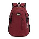 TEIMOSE Y6086 15.6inch Laptop Bag Business Case Classic Daypack Bookbag Travel Backpack School Bag Rucksack (RED)