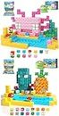 IGIVI Magnetic Blocks - Build Mine Magnet World Ocean Set, STEM Building Toys for Kids Ages 3-5 5-7 6-8, Classroom Must Haves Toddler Toys, Mine Magworld Toys for Boys & Girls, Kids Game Gifts