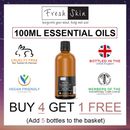 100ml Essential Oil - 100% Pure & Natural Essential Oils Freshskin Aromatherapy