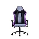 Cooler Master Caliber R3 Gaming Chair with Large Headrest, Lumbar Support, Ultra-Soft Memory Foam & Enhanced Seat Base - Purple