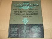 E P Barrus Ltd Automotive Tools And Workshop Equipment Catalogue No.39W 