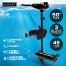 45LBS Electric Trolling Motor Inflatable Boat Outboard Engine Fishing Marine