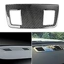 NVCNX Real Premium Carbon Fiber Car Dashboard AC Air Conditioner Vent Outlet Cover Interior Trim Compatible with BMW E90 E92 E93 325i 328i 330i 335i 2006 2007 2008 2009 2010 2011 2012 Accessories