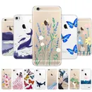 For iphone 5s 5 s se 2016 4 4s Case soft silicon tpu phone Shell Cover For Apple iPhone 6s 6 s plus