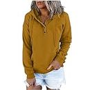 Yihaojia Womens Sweatshirts and Hoodies Pullover Oversized Hoodie Button Down Henley Shirts Coupons and Promo Codes for Discount