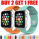 For Apple Watch iWatch Sports Band Strap Series 8 7 6 5 4 3 38/40/41/42/44/45mm