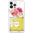 Babaco ERT GROUP mobile phone case for Apple Iphone 13 original and officially Licensed pattern Perfume 006 optimally adapted to the shape of the mobile phone, with glitter overflow effect
