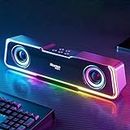 Colorful Sound Bluetooth, Bluetooth Speakers, 5.3 Subwoofer High Power Home Video Desktop Wireless Strip Long Speaker Speaker Sound Bar TV Karaoke Sound Party, Home Theaters #B