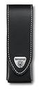 Victorinox Leather Belt Pouch - Stylish Case, Good for Holding Pocket Knife with a Belt Loop and Hook, Black - 120mm