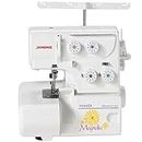 Janome | Finishing Touch 7034D Differential-Feed Serger Sewing Machine including 4-3 Stitch Configuration, Easy Color - Coded Threading System