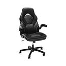 RESPAWN 3085 Gaming Chair - Gamer Chair and Computer Chair, Gaming Chairs, Office Chair with Integrated Headrest, Gaming Chair for Adults, Office Chairs Adjustable Tilt Tension & Tilt Lock - Black