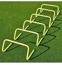 Tasco Sports Agility Speed Training and Practice Hurdle for Track and Fields 12 inch 6 pcs