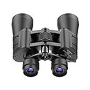 10-30x50 High Powered Military Zoom Binoculars for Adults, Low Light Night Vision/Daily Waterproof/BAK7 Prism/FMC Lens HD Professional Binoculars for Bird Watching Hunting Concerts (10-30x50, Zoom)