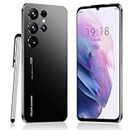 F2FTlk Cheap Smartphone， 6.6'' HD Display, Android 10 OS, 16GB ROM(Extendable to 128GB), Dual SIM Dual Camera, WiFi,GPS,Face ID Mobile Phones (Black)