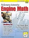 Performance Automotive Engine Math: Fast Engine Math for Street and Race Applications (Sa Design-Pro)