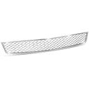 DNA MOTORING OE Style Front Lower Grille Grill, GM1200609, Compatible with 07-13 Chevy Avalanche/Suburban 2500, 07-14 Suburban 1500 / Tahoe, w/Off Road Pkg Only, Chrome, OEM-GR-GM1200609