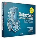 FRANZIS 67161 - Roboter Adventskalender - in 24 Tagen zum eigenen fahrbaren Roboter, ohne Löten, für Kinder ab 10 Jahren