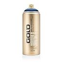 Montana Gold Spray Can 285714, 400ml, Shock Colour - Dark Blue, Gld400-s5020