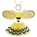 "BEE" dress-up set (tutu, wings, antennas) -