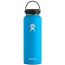 Hydro Flask Water Bottle Stainless Steel and Vacuum Insulated Wide Mouth with Leak Proof Flex Cap (40 ounce, Pacific)