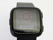 Fitbit Versa (FB504GMBK) Smart Fitness Watch - Black ASIS