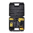 DEWALT DCD710D2 10.8V 10mm XR Lithium-Ion Cordless Hammer Drill Machine/Driver with 2x2.0 Ah Batteries included