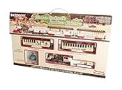 Bachmann Trains - Norman Rockwell's American Christmas Ready To Run Electric Train Set - On30 Scale - Runs on HO Track