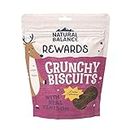 Natural Balance Limited Ingredient Rewards Crunchy Biscuits, Grain-Free Dog Treats for Adult Dogs of All Breeds, Venison Recipe, 28 Ounce (Pack of 1)