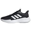 adidas AlphaEdge + Shoes, Sneakers Uomo, Core Black Ftwr White Grey, 43 1/3 EU