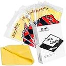 STEAD & FAST 15-pack Painters Tack Cloth for painting, Sticky Tack rag for woodworking, automotive, metal, sanding, cleaning, dusting, staining, Tac cloths box, 18" x 36" inches tack cloths