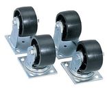 4" Caster Set 4Pc For Jobox & Jobsite Products, Sold As 1 Set
