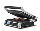 Grill Master Pro - Panini Press Grill, Electric Grill, Electric Griddle, Panini Grill, Indoor Smokeless Contact Grill with Smart Touch Screen Pre-programmed Settings