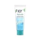 K-Y® Naturals® Moisture+, Personal Lubricant With Hyaluronic Acid, Water-based Lube, Free from Artificial Fragrances, Colourants and Parabens,100 mL