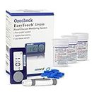 Ozocheck Automatic Blood Sugar Testing Machine | Glucometer Machine for Accurate Result (Including Carrying Case + 85 Test Strips + 1 Lancing Device + 10 Lancets) (Multicolor)