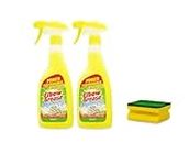 Elbow Grease 2x500ml All Purpose Kitchen Cleaner Laundry Household Degreaser Cleaner Spray | Get FREE With Elbow Grease Hand Grip Scourer 1 Pak
