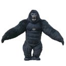 Costume mascotte gonfiabile gorilla personalizzato il tuo logo carnevale adulto 