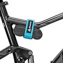 Granite Rockband MTB Frame Carrier Strap for Inner Tubes and Bike Tool Kit, Bike Storage Solution for Attaching Extra Gear on Your Mountain Bike, BMX Bike, Road Bike and Gravel Bike (Turq)