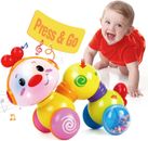 Baby Toys 6-12 Months+ - Musical, Light Up, Press and Go 6 Month Old Baby Toys 6