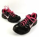 Zapatos NIKE Air Max Torch 4 negros plateados rosa 343851-006 / para mujer talla 12