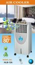 AirCooler climatizzatore mobile condizionatore purificatore d'aria ventilatore ionizzatore NUOVO