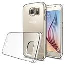 COPHONE Cover Compatible Samsung Galaxy S6, Cover Trasparente Galaxy S6 Silicone Case Molle di TPU Sottile Custodia per Galaxy S6